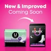 U by Kotex Maxi Pads with Wings, Clean & Secure,