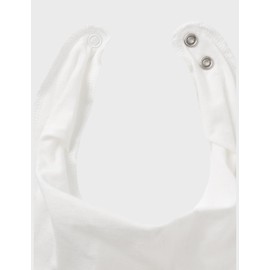 Name It Boys' Nbmyacobharim 2P Jersey Scarf Bib Double Cream 110 (Pack of 2), Double cream