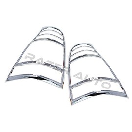 Razer Auto Chrome LED Tail Light Bezel w/Turn Signal and Brake light for 03-09 Toyota 4Runner