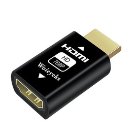 Woieyeks HDMI edid Emulator passthrough -1024x768@60Hz Default Resolution-HDMI Dummy Plug Headless Ghost Display EDID Stabilzer Emulator for HDMI Switches/Extender/AV Receiver/Video Splitters etc