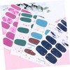 Healvian 12sheets Sky Theme Nail Stickers Unique Manicure Decals for