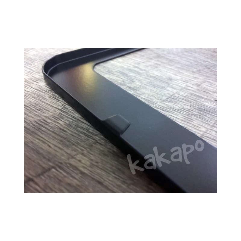 Unbranded I'd Rather Be TOPLESS Glossy Black License Plate Frame