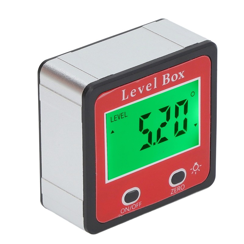 Digital Level Box LCD Display Angle Finder High Accuracy Inclinometer