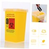 Baluue 1pc Blade Recycling Box Disposal Dustpan Trashcan Boxes Barber