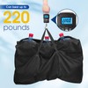YiMiLiu 180L Extra Large Storage Bag Waterproof Luggage Bag Heavy