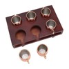 Mule Mugs Set Corrosion Resistant Easy Cleaning 2oz Thermal Insulation