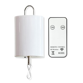 Fonmy Hanging Display Motor with Remote 5 RPM Low Speed for Wind Spinner Ornament Hanging Decor Wind Chimes Baby Crib Mobile Battery Operated Motor
