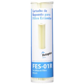 Rotoplas 300000 Cartucho de Repuesto Filtro Estandar, Blanco