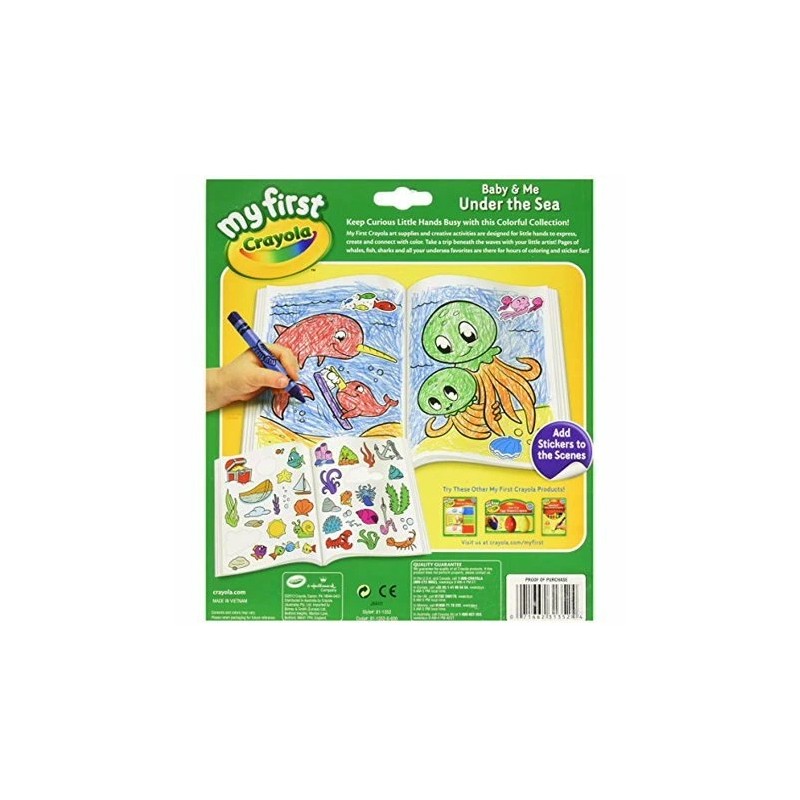 Crayola Make & Create Dough Activity and Coloring Pack with