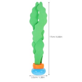 Zerodeko Summer Toys Seaweed Diving Toy Child Underwater Swim Pool Toys Summer Swimming Dive Toy Pool Games Sports for Kids 6PCS (Random Color)