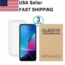 For Motorola 3PACK Tempered Glass For Motorola Moto G 5G G Play G Power 2021 2022 2023 G Pure - For Moto G Play 2023