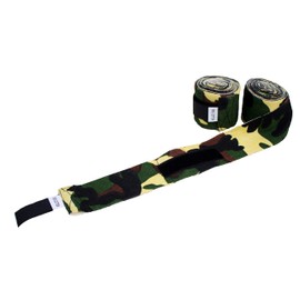 protectWEAR the safety kick Boxing Hand Wraps Wrist Wraps Boxing Kickboxing Muay Thai Martial Arts Camouflage Length 4 Metres
