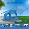 Elegear Elegear Beach Tent with 360 Removable Canopy, 4-6 Person