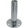 Antenna base, stainless steel A2 AISI 304, 25mm, 105x70mm