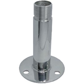 Antenna base, stainless steel A2 AISI 304, 25mm, 105x70mm