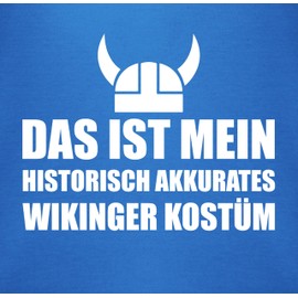 Shirtracer - Baby Bodysuit Boy Girl - Carnival & Fancy Dress - This is My Viking Costume - Viking Viking Viking Costume Valhalla Nordmann, 1 Royal Blue, 0-3 months