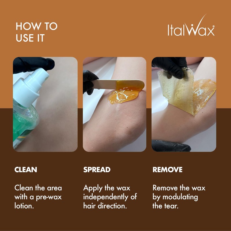 Italwax Natural - 1kg / 2.2lb - Hard wax beads