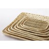 Kagoya 7014 Special Square Basin Colander (Bamboo Strainer Colander) Approx.