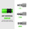 FYPower 25 Pieces 1/4" NPT Aluminum Air Coupler and Plug