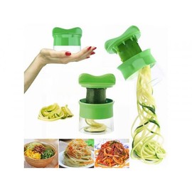 PARENCE. - Manual Spiral Slicer - Fruit Cutter - Vegetable Peeler Zucchini, Cucumber, Carrot, Potato