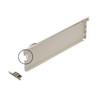 Blum Drawer Front Fixing Bracket, Nickel, Right and Left, Screw-On,
