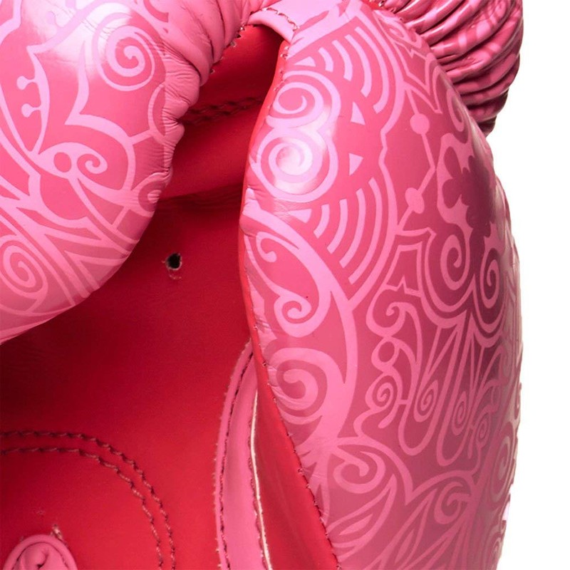 LEONE 1947, Maori Boxing Gloves, Unisex Adult, Pink, 10 OZ