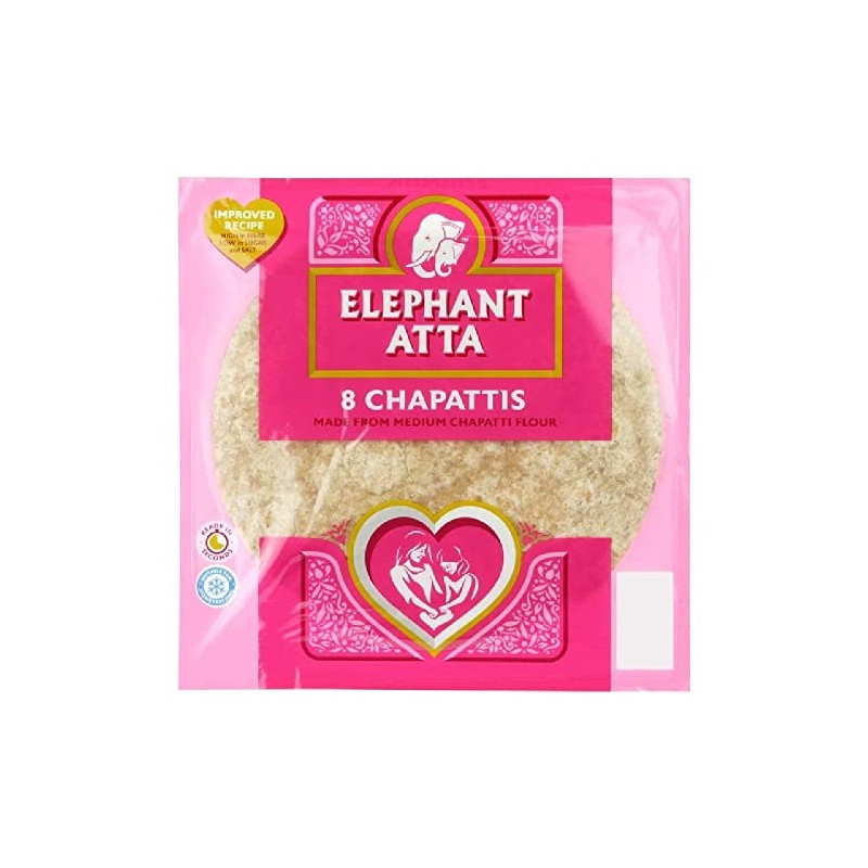Elephant Atta Chapathis Flour for 8 Chapathis