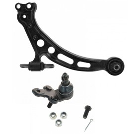 TRQ Front Left Lower Control Arm with Ball Joint Drivers Side Compatible with 1992-2001 Lexus ES300 1999-2003 RX300 1995-1997 Toyota Avalon Camry