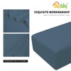 Easy-Going - Funda elástica otomana Plegable, Protector de Muebles, Rectangular,