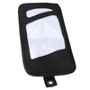 10in Black Surfboard Surfing Fin Storage Bag Durable Canvas Handbag