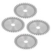 4Pcs Circular Saw Blade Cemented Carbide 36 Teeth Cutting Tool