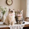 2pcs Cat Collars Breakaway with Bells, Adjustable Cats Collar with