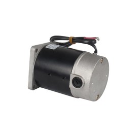 RATTMMOTOR ZYT83-10S Brushed Lathe Motor 120W 110V 2500RPM, M10 Shaft Brushed DC Spindle Motor for Metal Lathe Machine Replacement Part Accessories CJ0618
