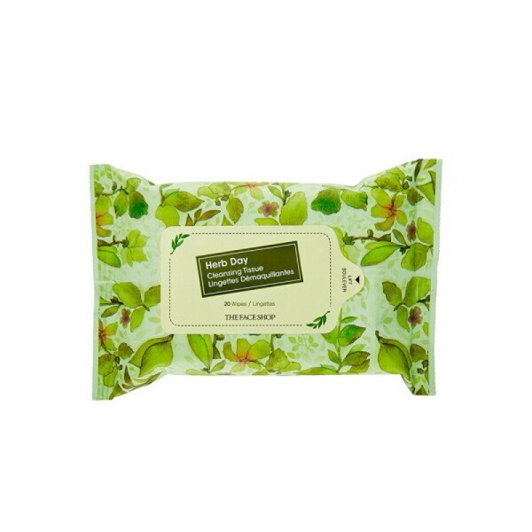 The Face Shop Herb Day Cleansing Tissue 70 sheets /