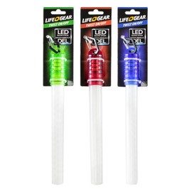 Life+Gear Reusable Glow Stick, Assorted, Regular
