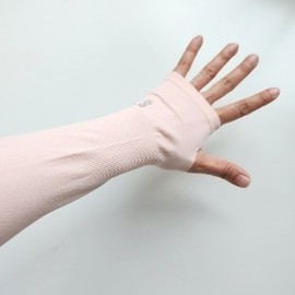 Domestic Sunblock Cooling Arm Sleeves 0529 / Summer UV Protection Arm Sleeves for Men & Women (Golf, Hiking) Cycling Beige 3ea