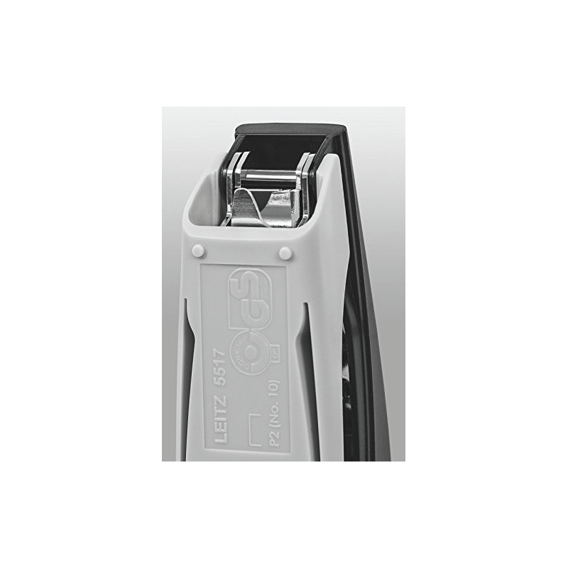 Leitz Leitz Mini-Heftgerät, Für 10 Blatt, Ergonomische Form, Blau, NeXXt-Serie,