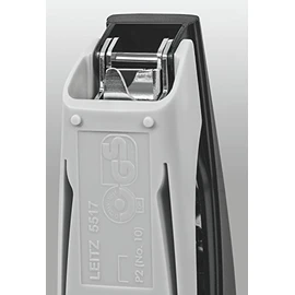 Leitz Leitz Mini-Heftgerät, Für 10 Blatt, Ergonomische Form, Blau, NeXXt-Serie, 55170095