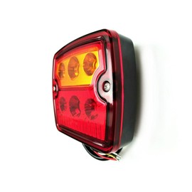 MelTruck® LED Rear Light 3 Functions 12/24 V Truck Trailer Tractor Construction Machine Motorhomes