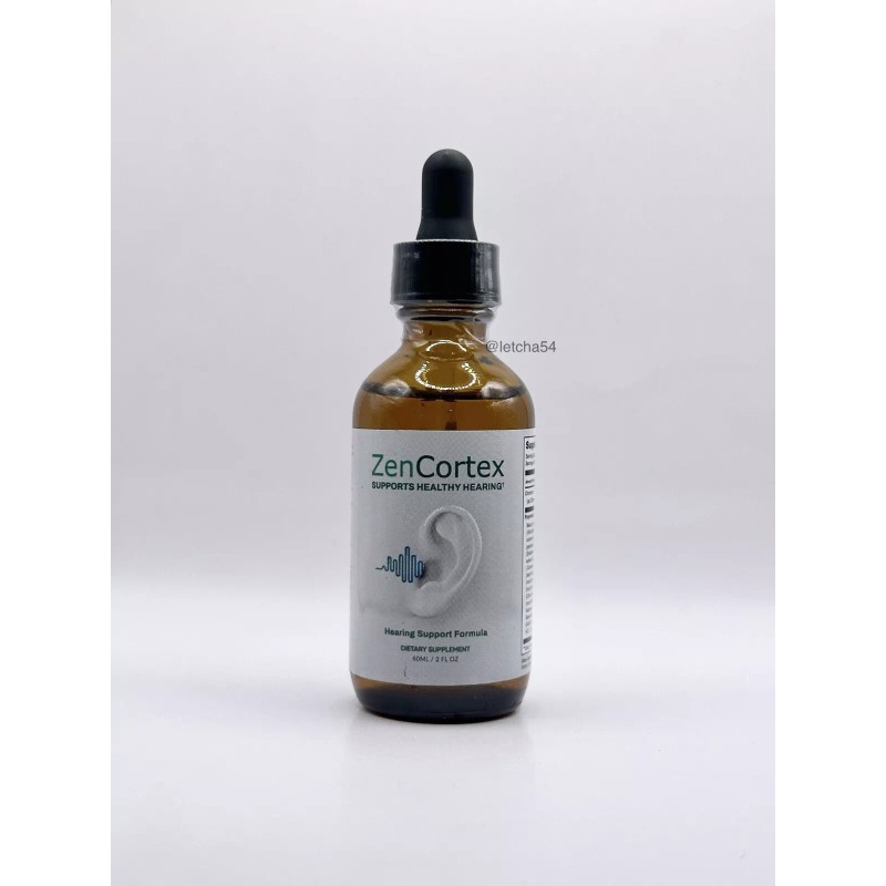 Zen Cortex Supports Healthy Hearing Support (60ml/2 Fl Oz) New