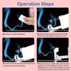Firstomato 1PC Disposable Nose Piercing Gun Self Nose Piercing Kit