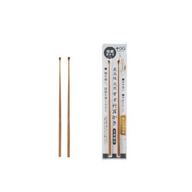 Premium Natural Ash Bamboo Earpick (Set of 2)