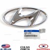 Placa de identificación emblema parrilla delantera genuina "H" OEM Hyundai
