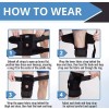 Dynamic Gear Breathable & Adjuatable Knee Brace Standard Size New