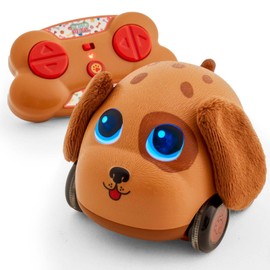 Flybar Poko Petz, Remote Control Car for Toddlers Dog Toys - 2.4GH for Boys and Girls, Light Up, Singing, Talking Toy, Preschool, Best Birthday, Toddler Gifts for Ages 3 and Up