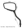 TOPCABIN 1 Pair Bicycle Mirror,Big View Bike Rear View Mirror