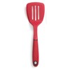 Norpro GRIP-EZ Mini Slotted Spatula, Red