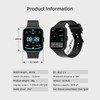 G12 Pro Bracelet with 1.69" Full- Screen, BT Call, Body