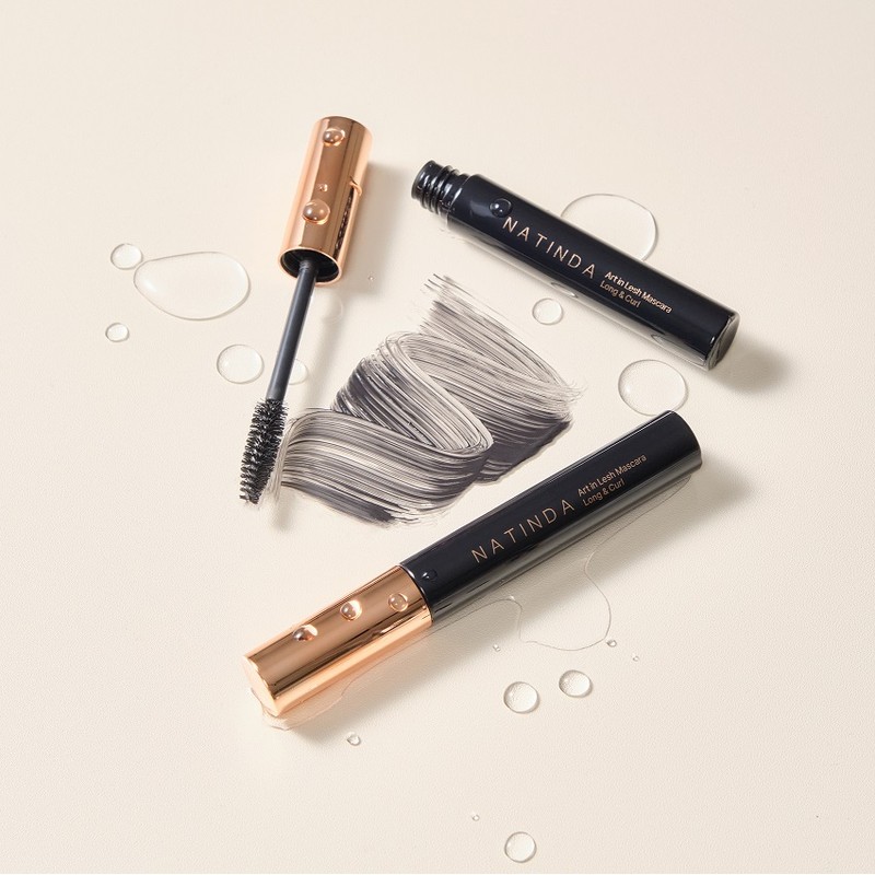 Natinda Art In Lash Mascara 7g Waterproof Makeup Eyelash Curler