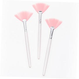 Healeved Flexible Facial Mud Brush Set Pcs Fan Shape Face Makeup Brush for Women Ladies No Shedding Bristles